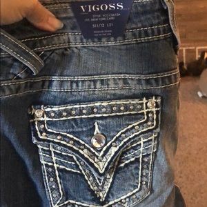 Vigoss Jean Capris size 11/12